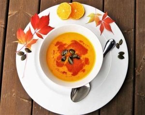 Hokkaido Kürbissuppe