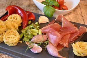 Kochen mit Schinken